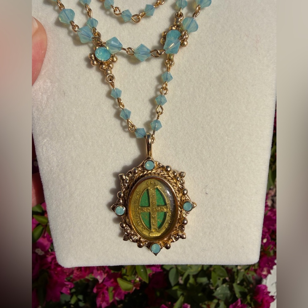 Virgins Saints and Angels San Benito Necklace - Picture 4 of 8